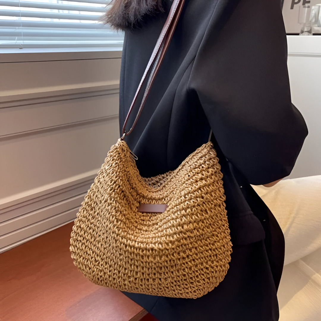 Ita – Handmade Straw Shoulder Bag