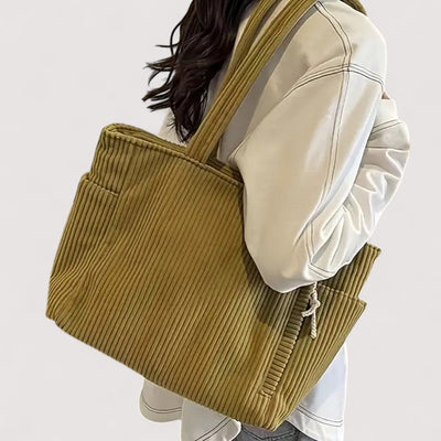 Róisín – Chic Ribbed Tote