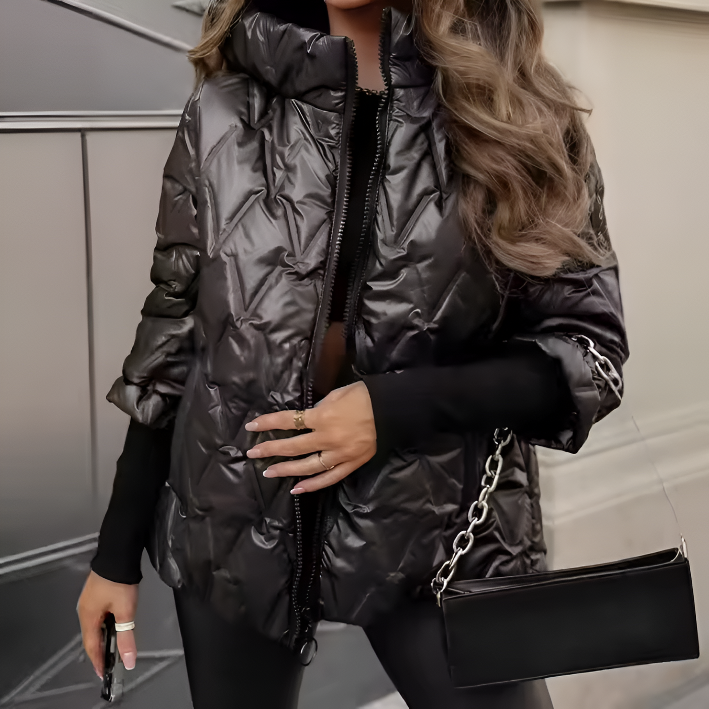 Nuala - Quilted Puffer Coat