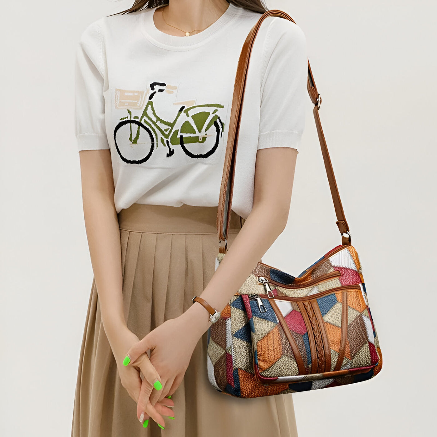 Ailis - Mosaic Patchwork Bag