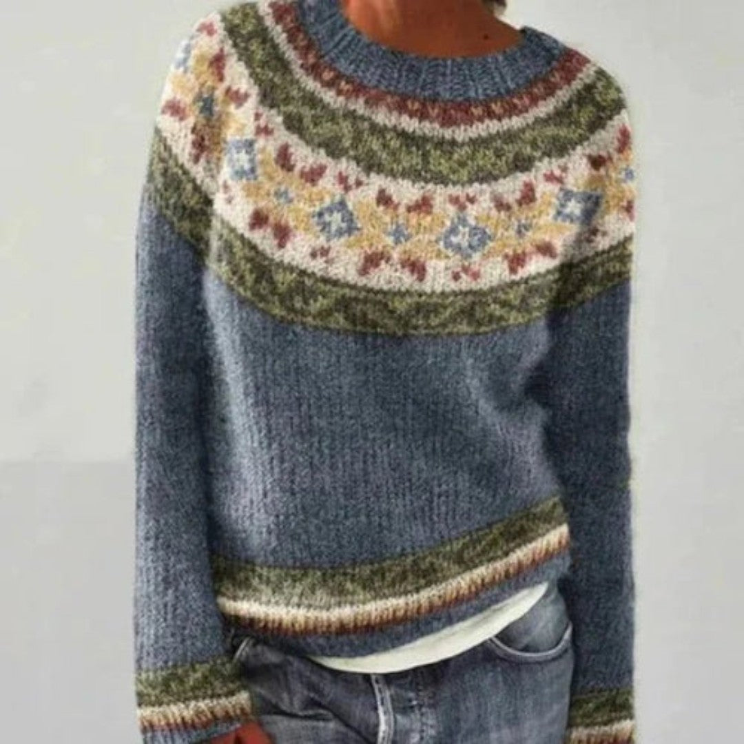 Maeve – Soft Knit Crew Neck Sweater