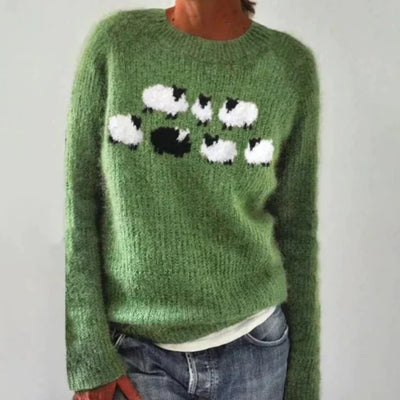 Maeve – Soft Knit Crew Neck Sweater